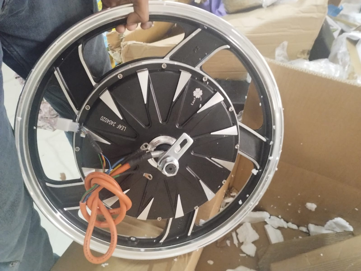 Electric Bike conversion motor KIT 17 Inch Hub Motor, 2000W, 48-72V,(With Controller)