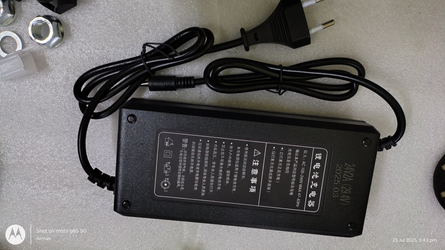 24v250W watts HUB Motor Electric Cycle Motor Electric Conversion Kit With Lithium Charger