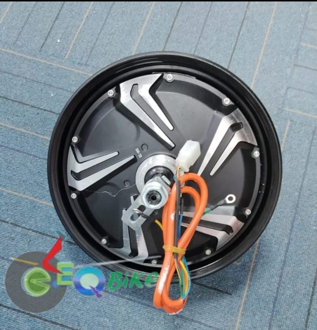 Electric Scooter 10 Inch Hub Motor, 1000W, 48-72V, 40 NM, Gearless