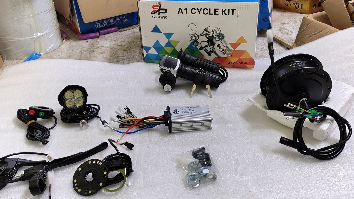 24v 250W watts HUB Motor Electric Cycle Motor Electric Conversion Kit