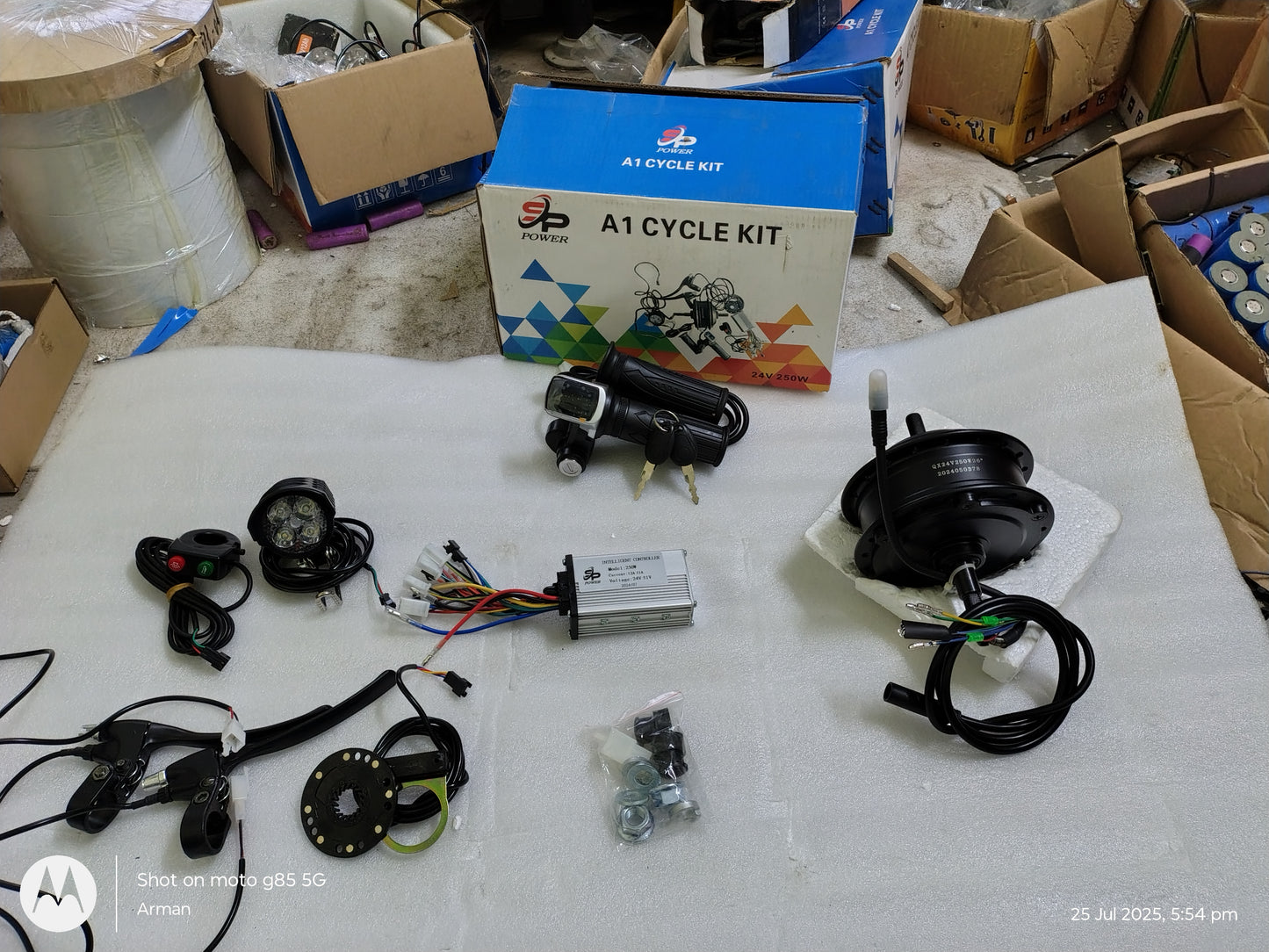 24v 250W watts HUB Motor Electric Cycle Motor Electric Conversion Kit