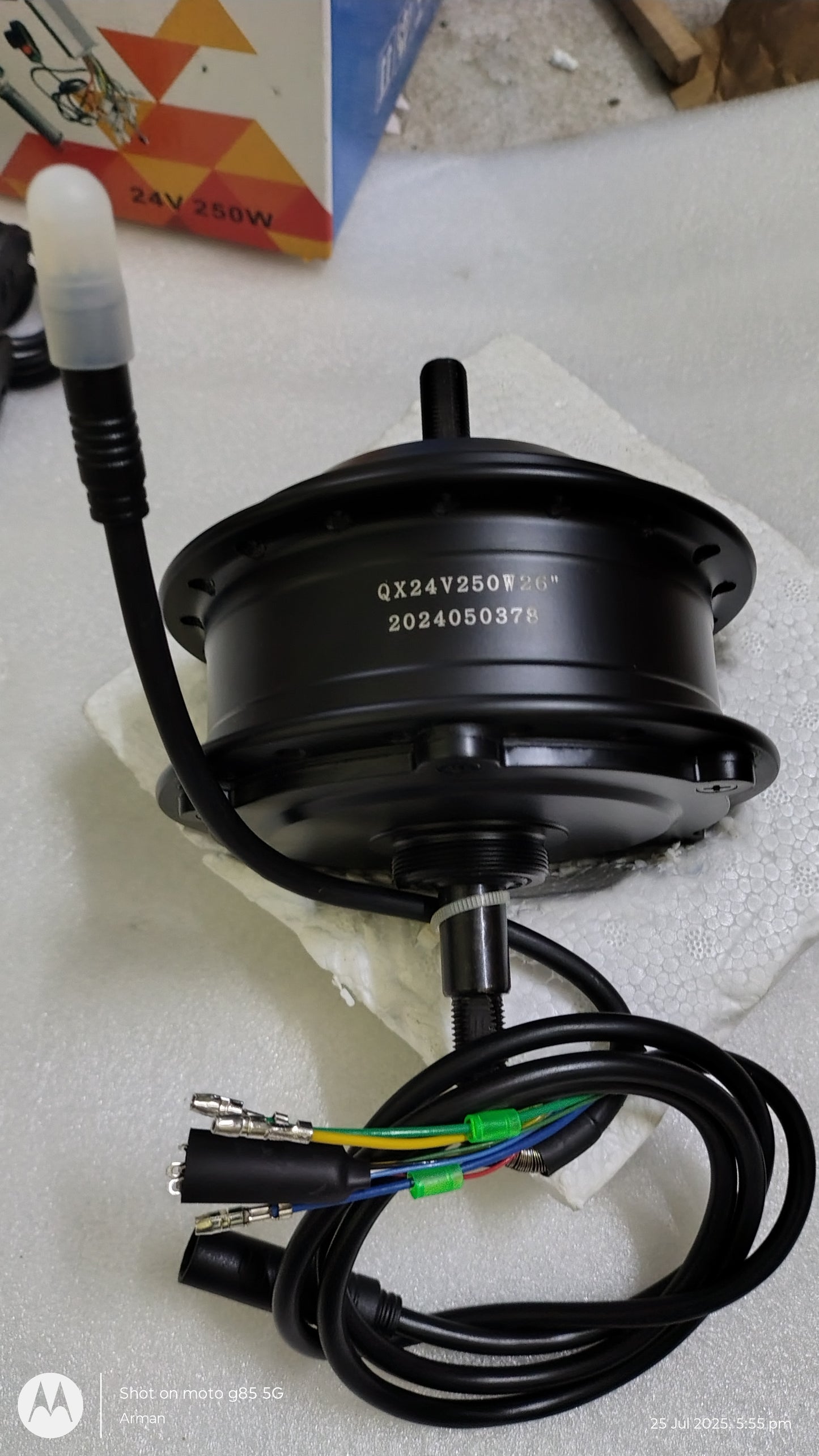 24v 250W watts HUB Motor Electric Cycle Motor Electric Conversion Kit