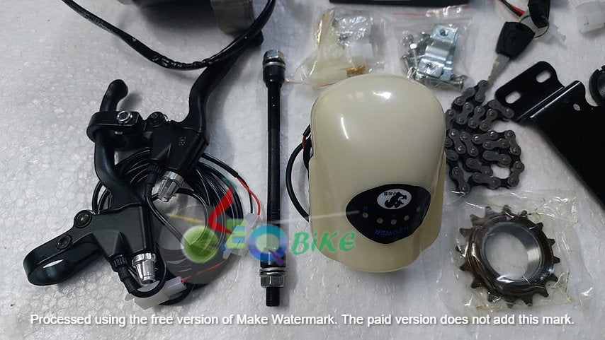 24v 250watts Electric Cycle Gear Motor Conversion Full Kit,With Lithium Charger